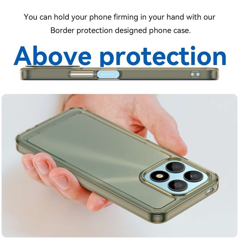 For Honor X8a Candy Series TPU Phone Case(Transparent)