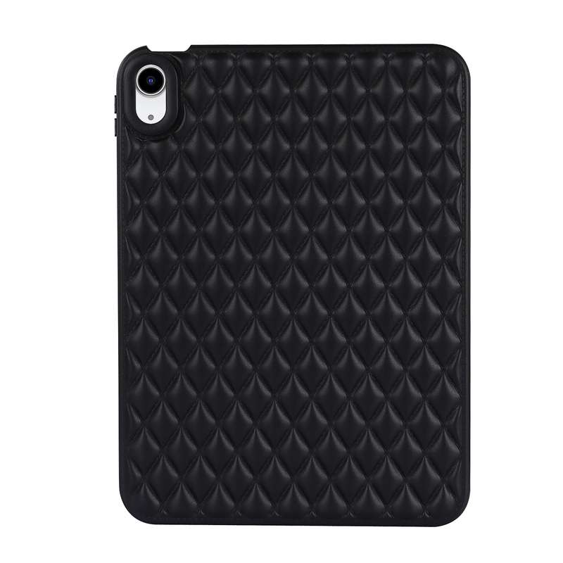 For iPad Air 3 10.5 Rhombic TPU Tablet Case(Black)