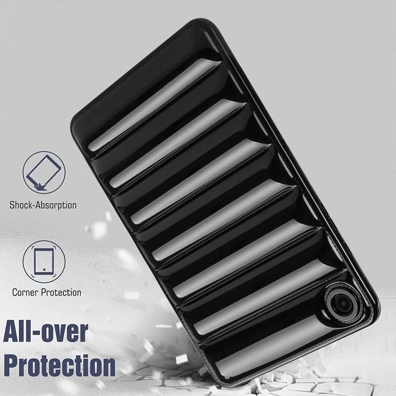 For Samsung Galaxy Tab S6 Lite P610 / P615 Eiderdown Cushion Shockproof Tablet Case(Pink)