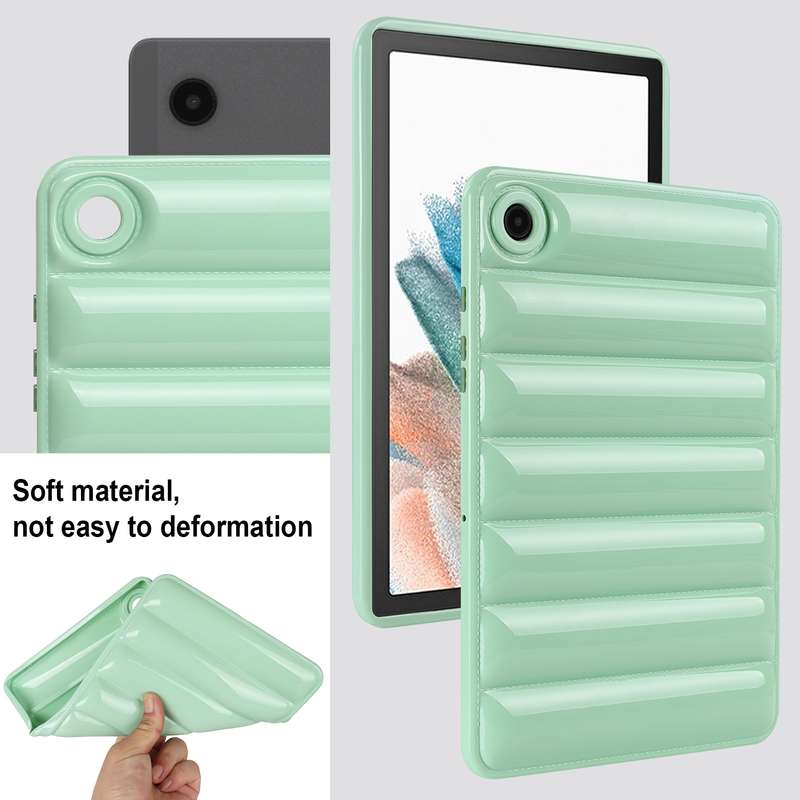 For Samsung Galaxy Tab S6 Lite P610 / P615 Eiderdown Cushion Shockproof Tablet Case(Pink)