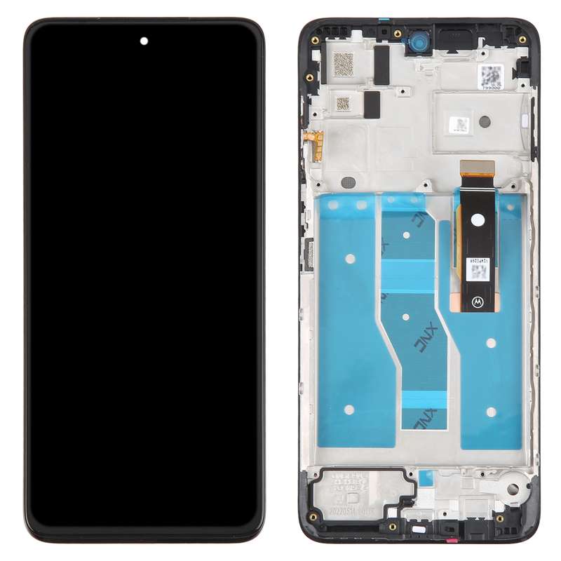 Original LCD Screen For Motorola Moto G82 Digitizer Full Assembly With Frame