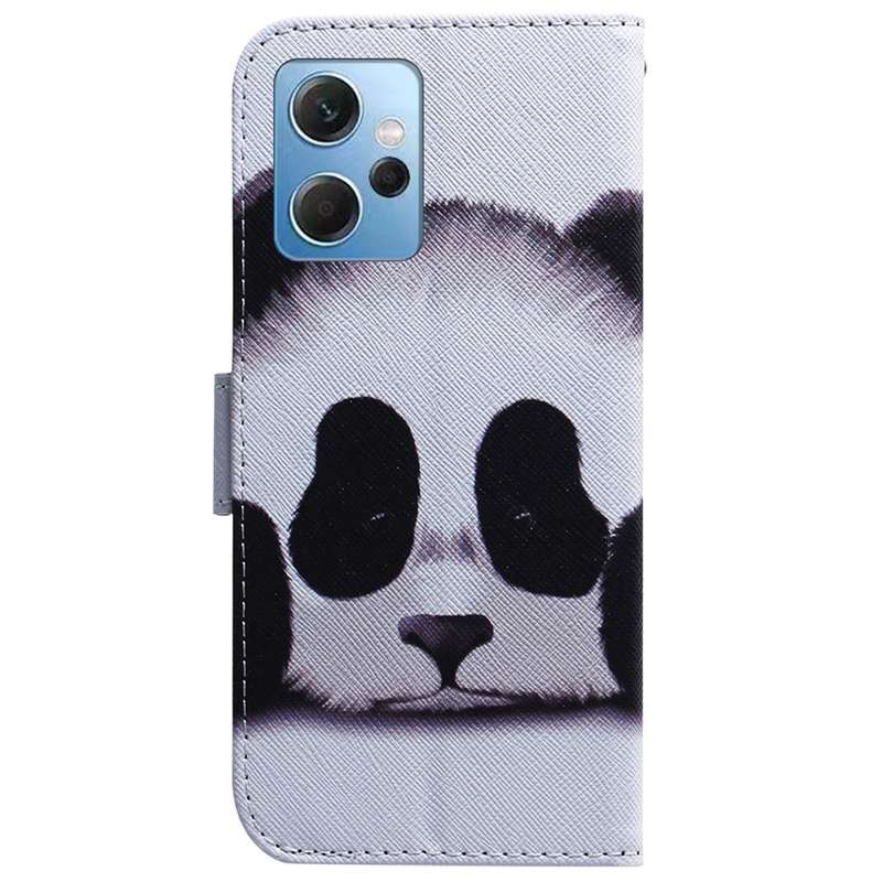 For Xiaomi Redmi Note 12 4G Global Coloured Drawing Flip Leather Phone Case(Magnolia)