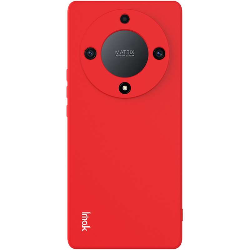 For Honor X9a 5G / Magic5 Lite 5G IMAK UC-4 Series Straight Edge TPU Soft Phone Case(Red)