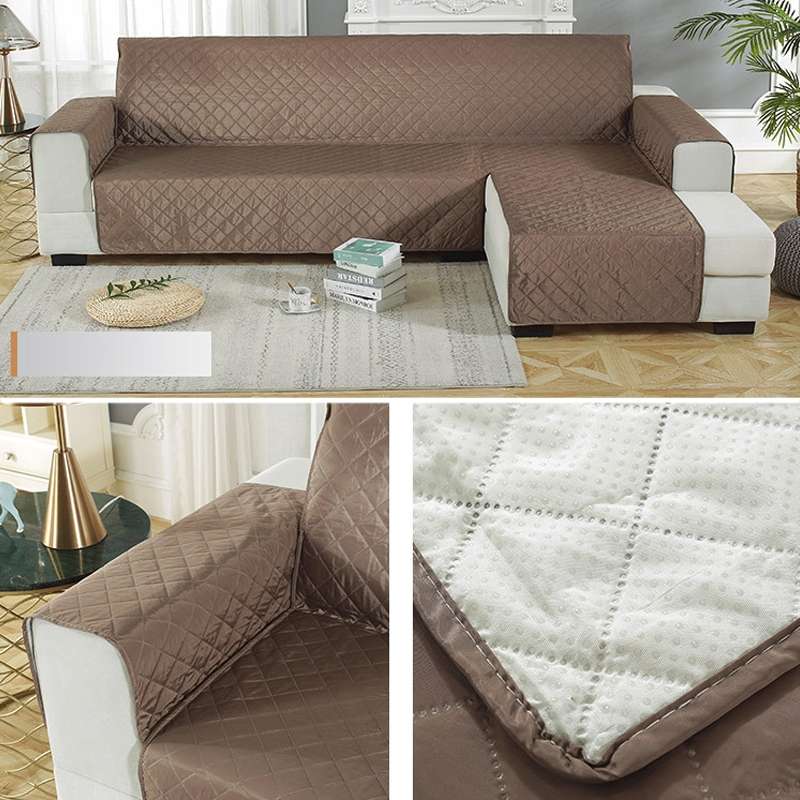 Waterproof Non-slip Pet Cushion One-piece Assemble Sofa Cover, Size:Left-200x270cm