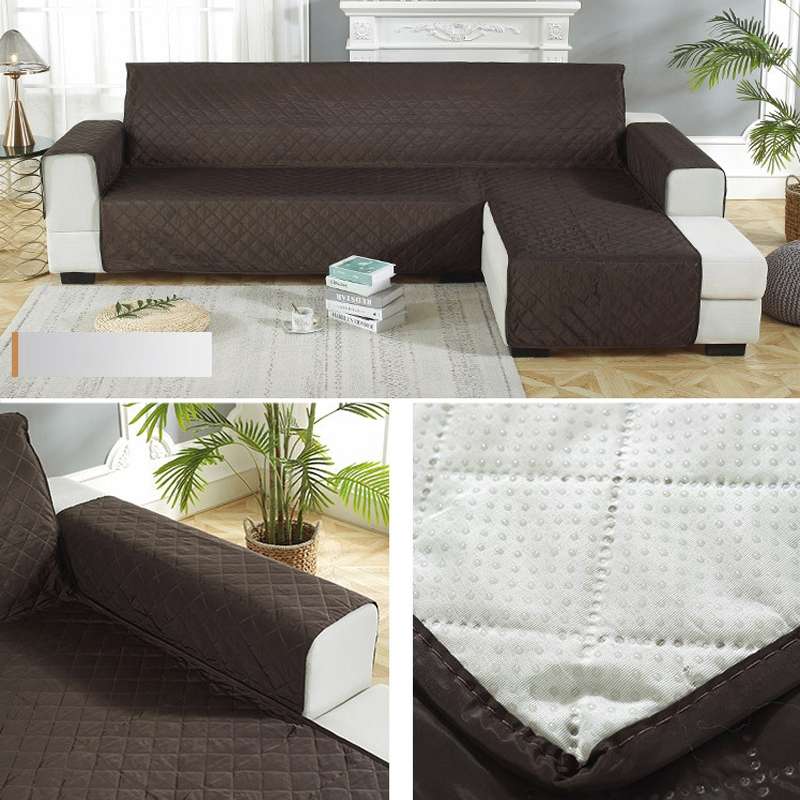 Waterproof Non-slip Pet Cushion One-piece Assemble Sofa Cover, Size:Left-200x270cm
