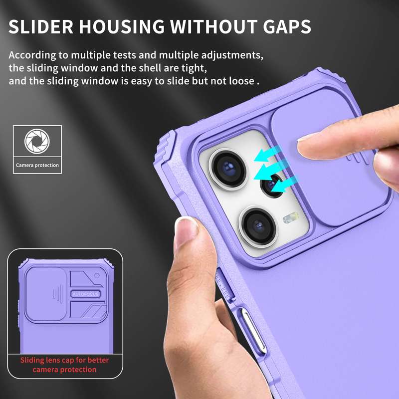 For Xiaomi Redmi Note 12 Pro 5G / Poco X5 Pro Stereoscopic Holder Sliding Camshield Phone Case(Green