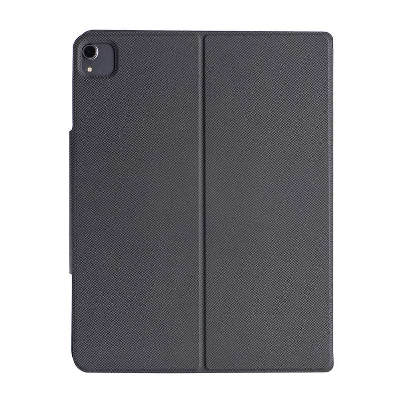 J3129 For iPad Pro 12.9 2022/2021/2020/2018 Bluetooth Keyboard Leather Case(Black)