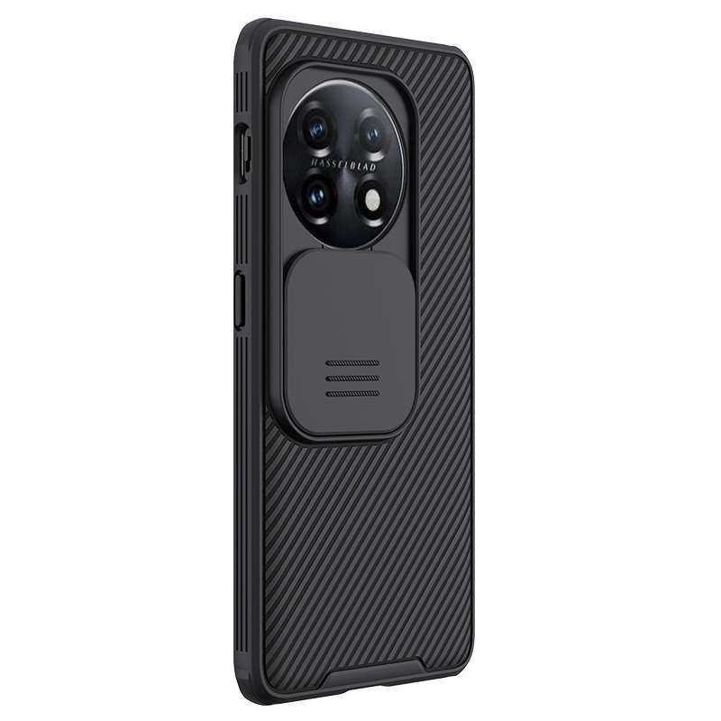 For OnePlus 11 NILLKIN CamShield Pro Series PC Full Coverage Phone Case(Black)
