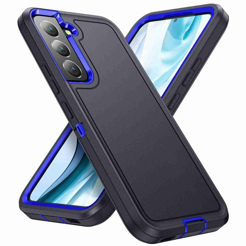 For Samsung Galaxy S23+ 5G Life Waterproof Rugged Phone Case(Purple + Pink)