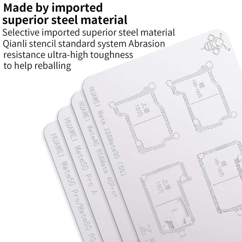For iPhone X-11 Pro Max Qianli Mega-idea Multi-functional Middle Frame Positioning BGA Reballing Pla
