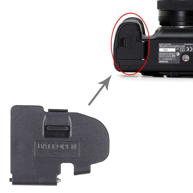 For Canon EOS 5D OEM Battery Compartment Cover