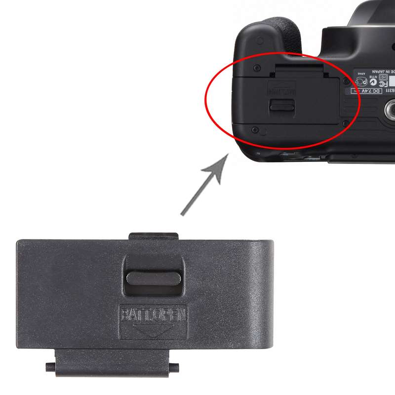 For Canon EOS 600D OEM Battery Compartment Cover
