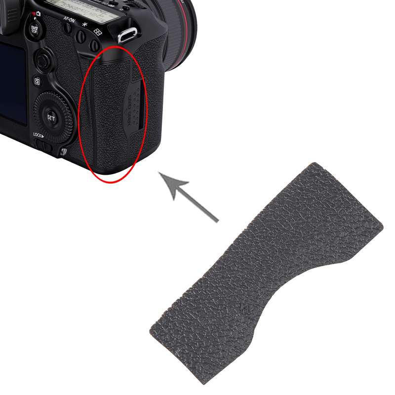 For Canon EOS 5D Mark III OEM CF Card Slot Cover Protective Leather