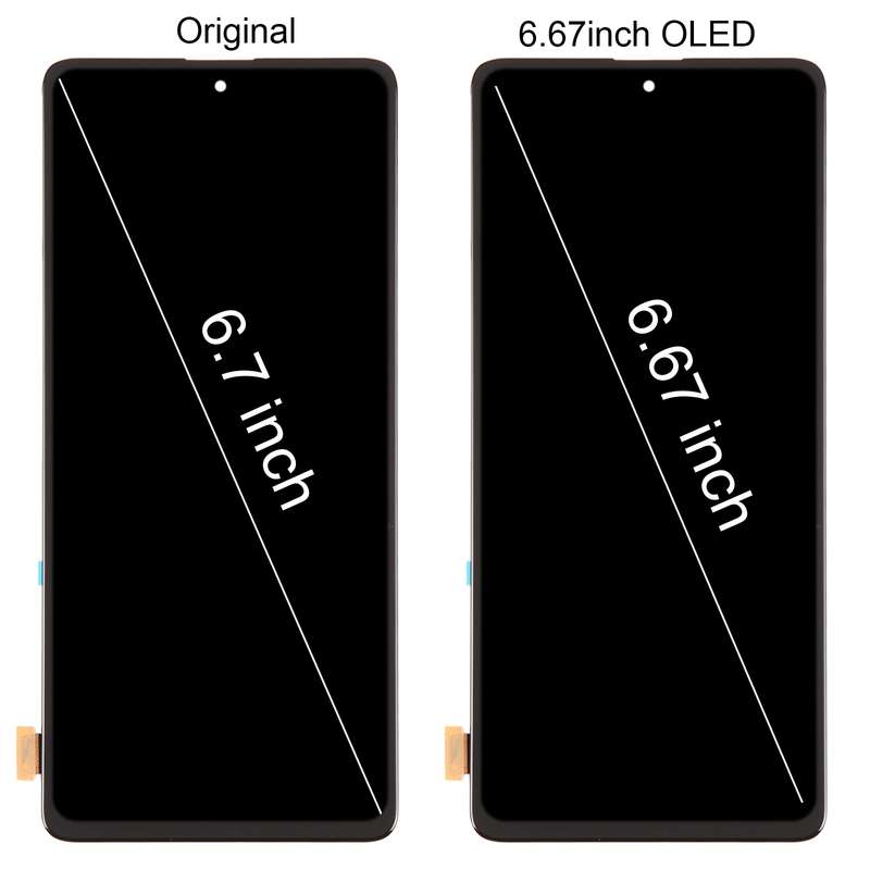 For Samsung Galaxy Note10 Lite SM-N770F 6.67 inch OLED LCD Screen With Digitizer Full Assembly