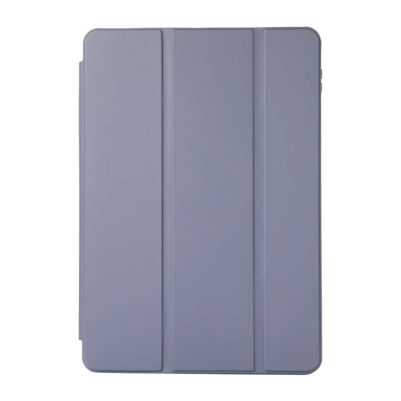 For Xiaomi Pad 5 Solid Color 3-folding Leather Tablet Case(Dark Green)