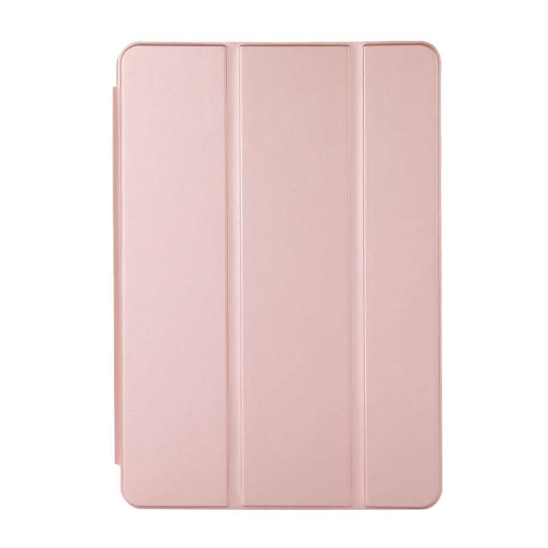 For Xiaomi Pad 5 Solid Color 3-folding Leather Tablet Case(Dark Green)