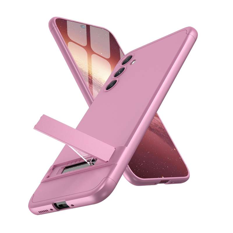 For Samsung Galaxy A34 5G GKK Three Stage Splicing Full Coverage PC Phone Case(Black)