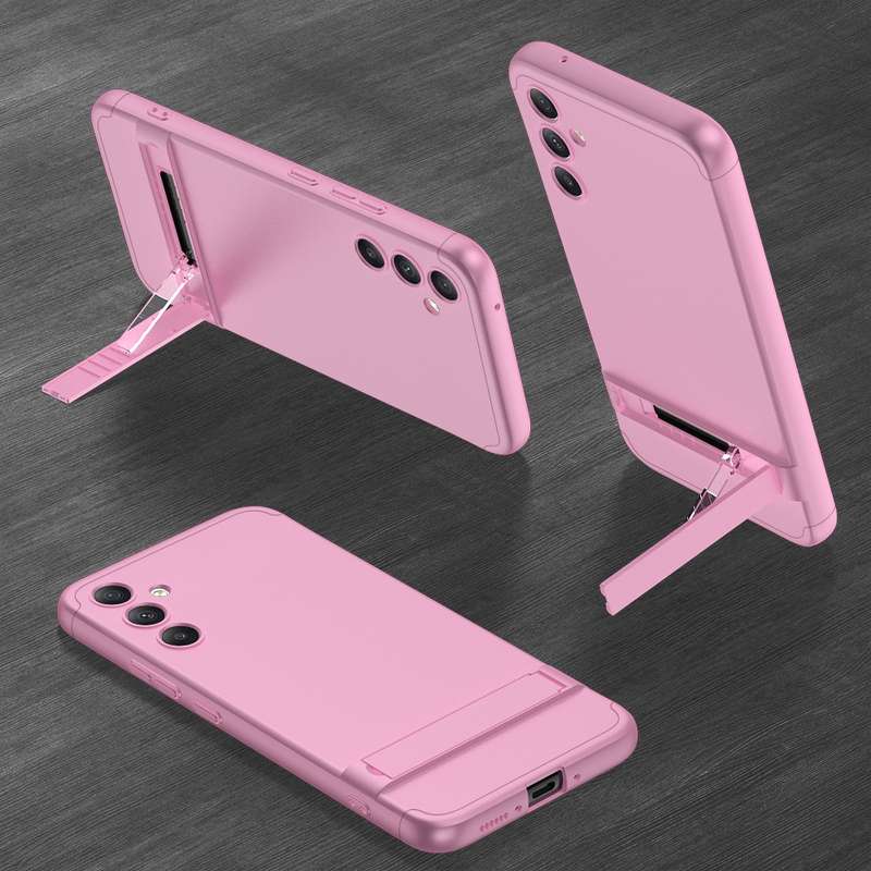 For Samsung Galaxy A34 5G GKK Three Stage Splicing Full Coverage PC Phone Case(Black)
