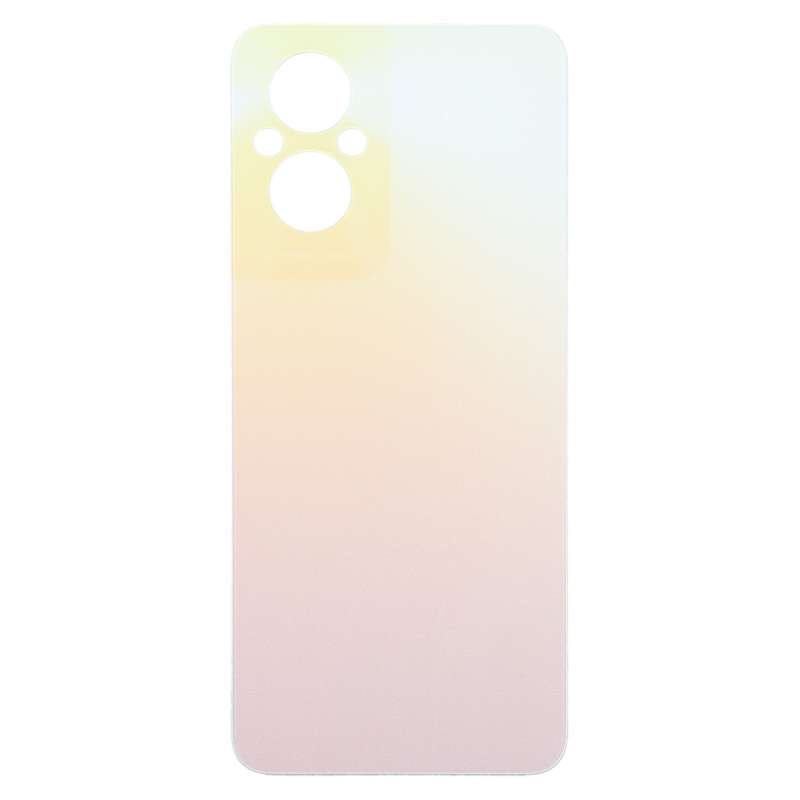 For OPPO Reno8 Lite Original Battery Back Cover(Gold)