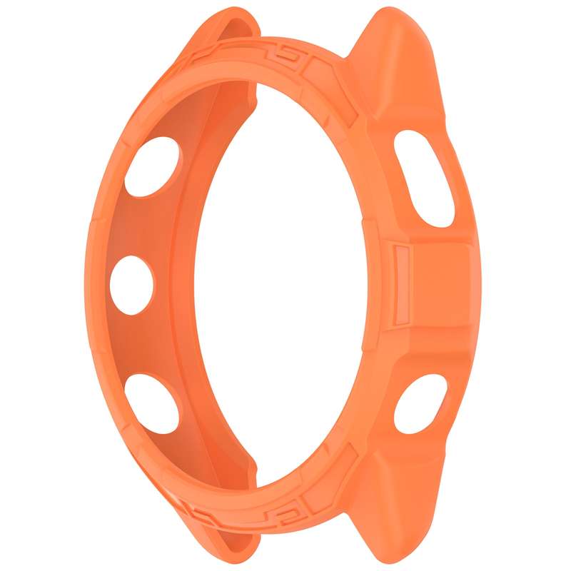 For Garmin Forerunner 265S Armor Hollow Watch Protective Case(Light Pink)