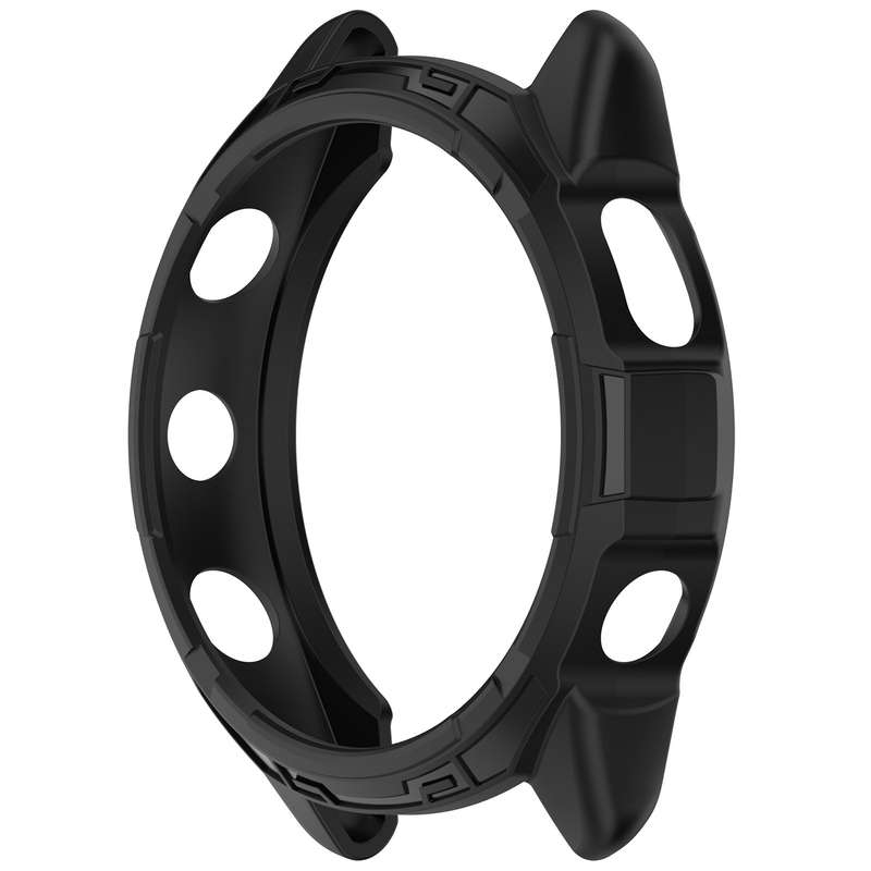 For Garmin Forerunner 265S Armor Hollow Watch Protective Case(Light Pink)
