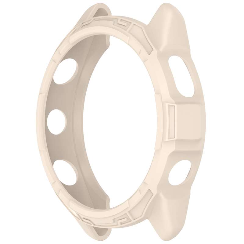 For Garmin Forerunner 265S Armor Hollow Watch Protective Case(Light Pink)