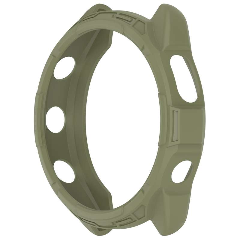 For Garmin Forerunner 965 Armor Hollow Watch Protective Case(Orange)