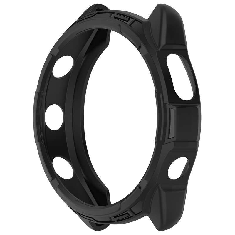 For Garmin Forerunner 965 Armor Hollow Watch Protective Case(Orange)