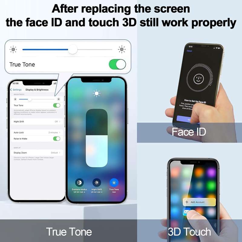 JK inell LCD Screen For iPhone 14 Plus