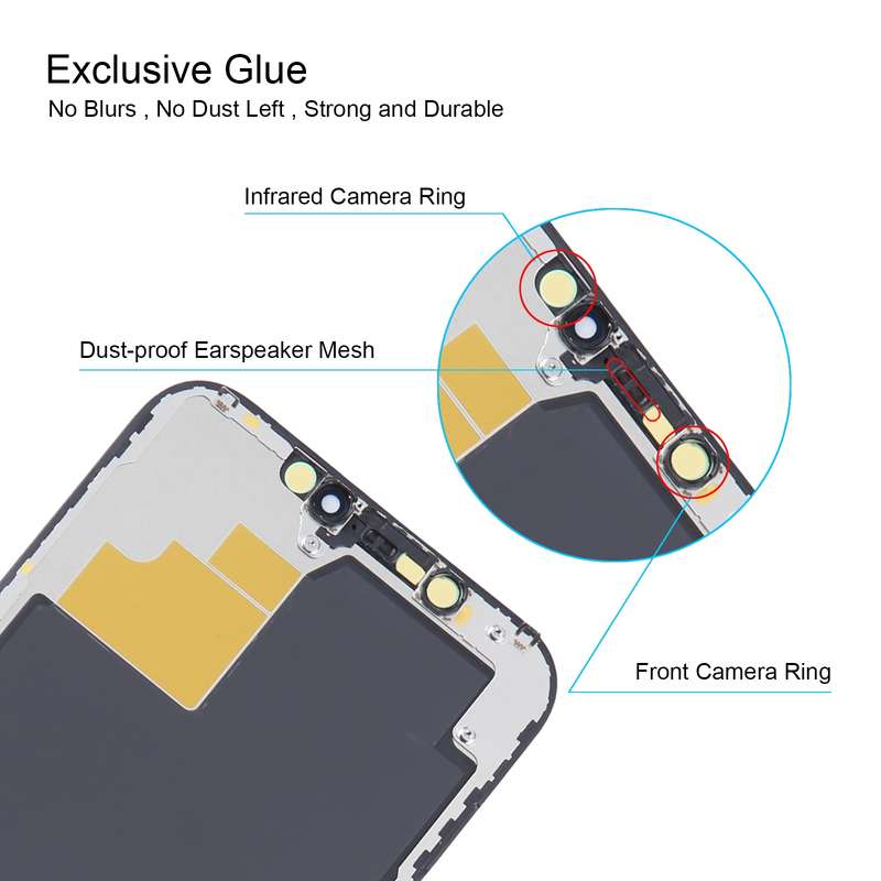 Soft OLED LCD Screen For iPhone 12 Pro Max