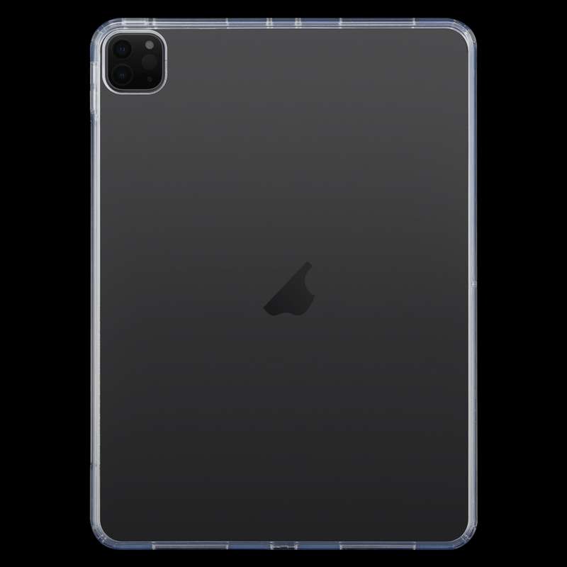 Clear Acrylic Shockproof TPU Tablet Case For iPad Pro 12.9 2022 / 2021 / 2020(Transparent)