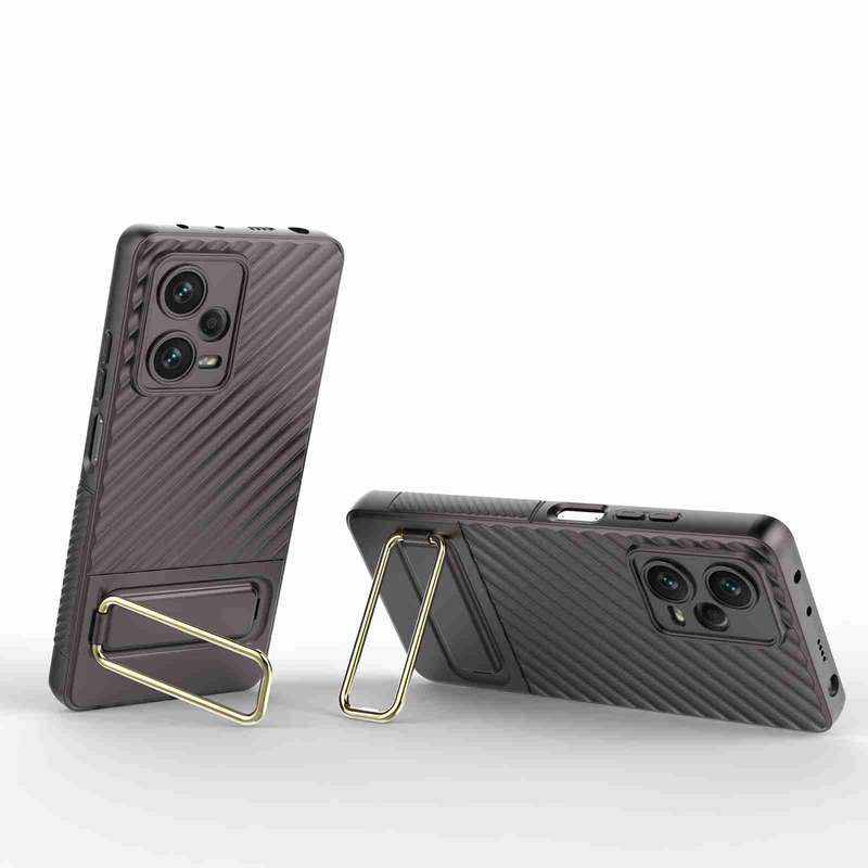 For Xiaomi Redmi Note 12 Pro+ 5G Global Wavy Textured Phone Case (Green)