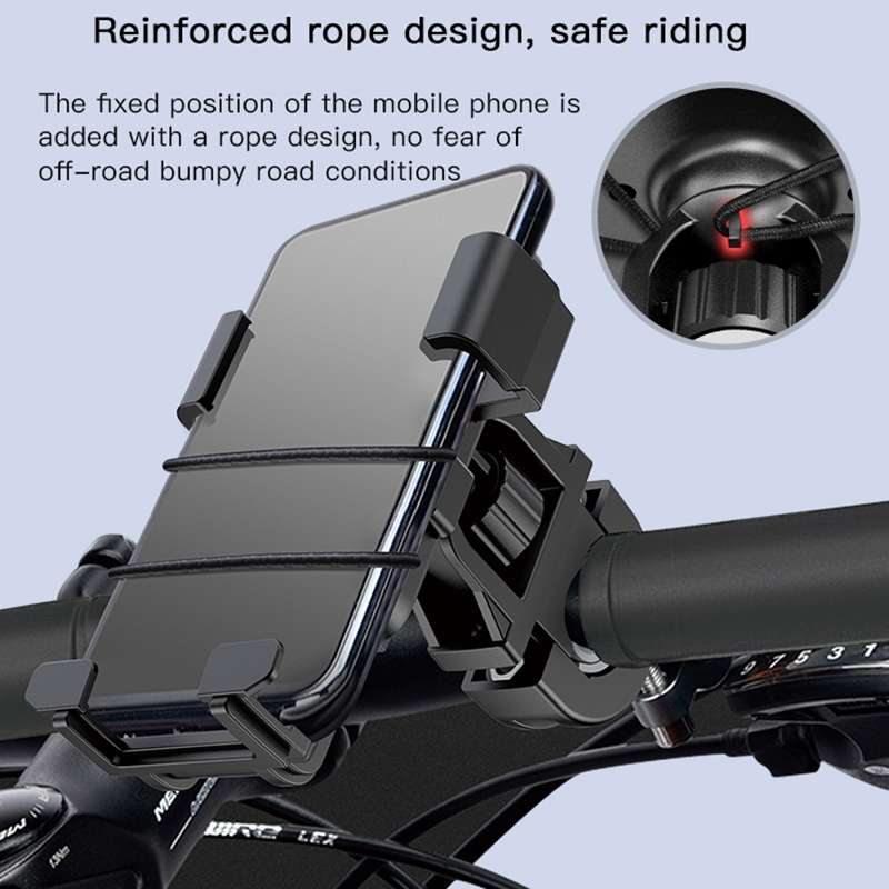 Yesido C94 Bicycle / Motorcycle Elastic Clip Phone Navigation Bracket(Black)