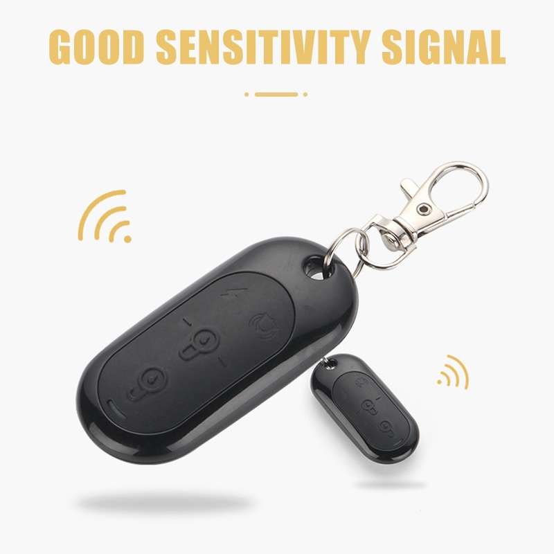 315MHz Copy Code 2pcs For Yadea Four-button Anti-theft Alarm Wireless Key Remote Control