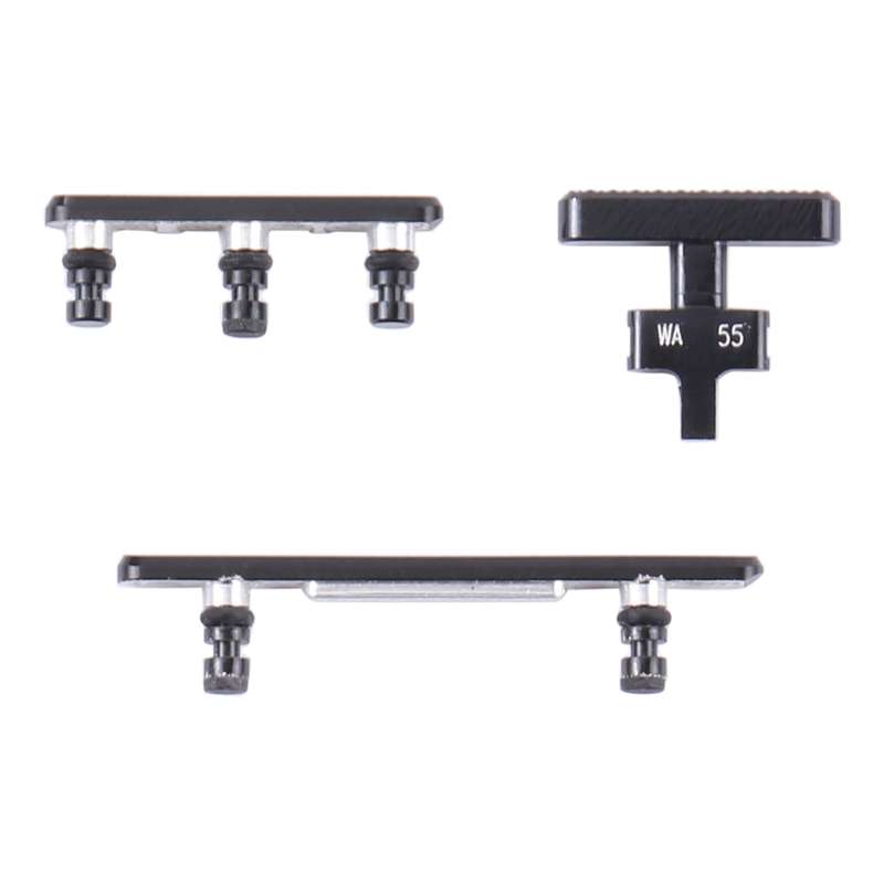 For OnePlus 6 Power Button + Volume Control Button(Frosted Black)