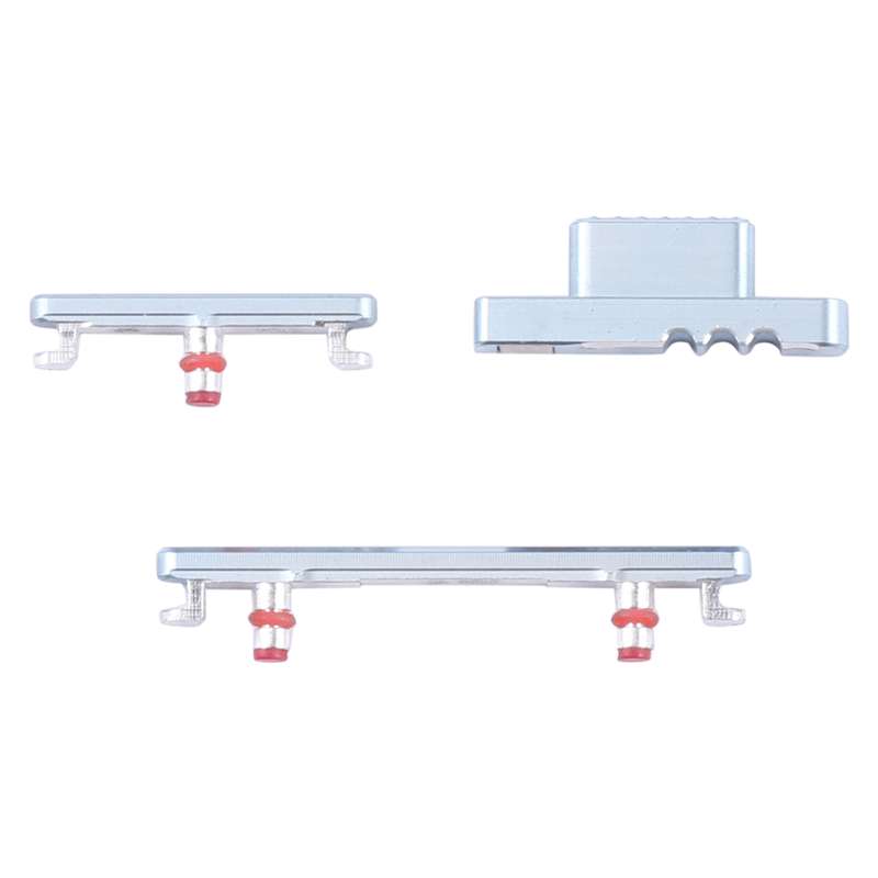 For OnePlus 8T Power Button + Volume Control Button(Silver)
