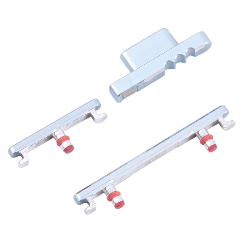For OnePlus 8T Power Button + Volume Control Button(Silver)