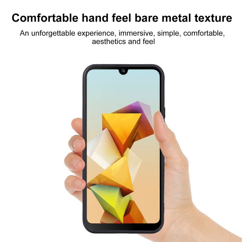 For ZTE Blade A33s TPU Phone Case(Black)