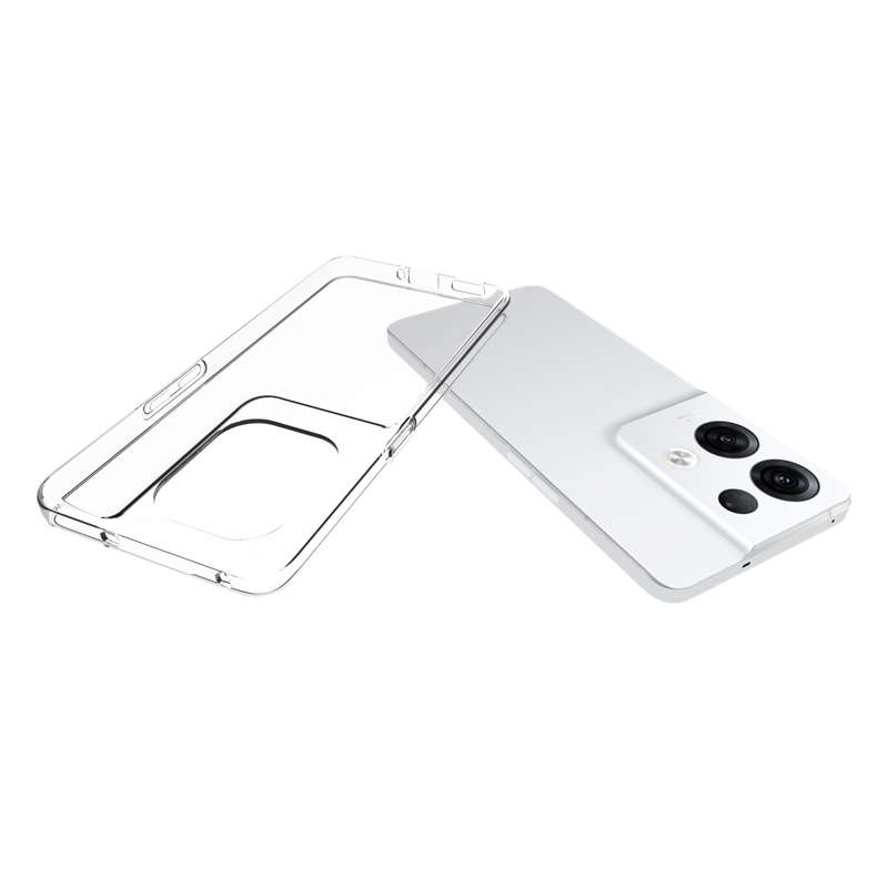 For OPPO Reno8 Pro+ 5G Waterproof Texture TPU Phone Case(Transparent)