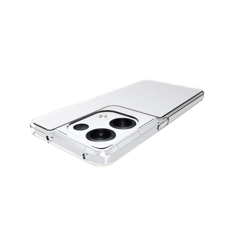 For OPPO Reno8 Pro+ 5G Waterproof Texture TPU Phone Case(Transparent)