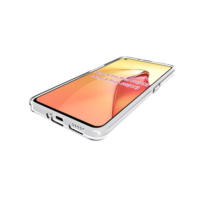 For OPPO Reno8 Pro+ 5G Waterproof Texture TPU Phone Case(Transparent)