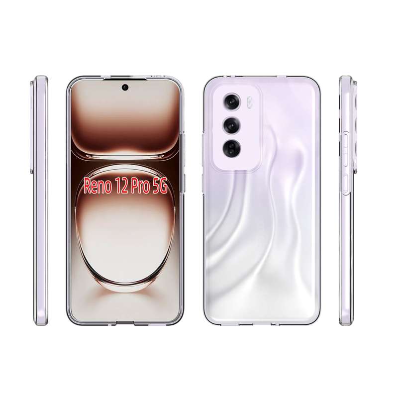 For OPPO Reno12 Pro 5G Global Waterproof Texture TPU Phone Case(Transparent)
