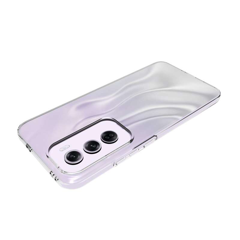 For OPPO Reno12 Pro 5G Global Waterproof Texture TPU Phone Case(Transparent)