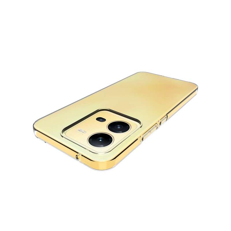 For vivo V25 5G Waterproof Texture TPU Phone Case(Transparent)