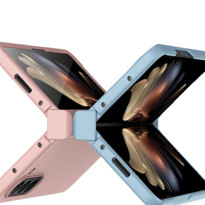 For Samsung Galaxy Z Fold6 Skin Feel PC Phone Case with Hinge(White)