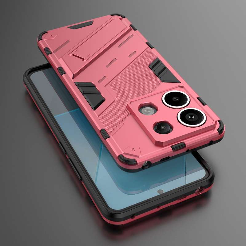 For Xiaomi Redmi Note 13 Pro+ 5G Punk Armor 2 in 1 PC + TPU Phone Case(White)