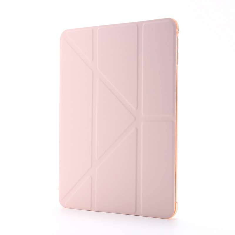 For iPad Mini 4 Airbag Deformation Horizontal Flip Leather Case with Holder(Dark Green)
