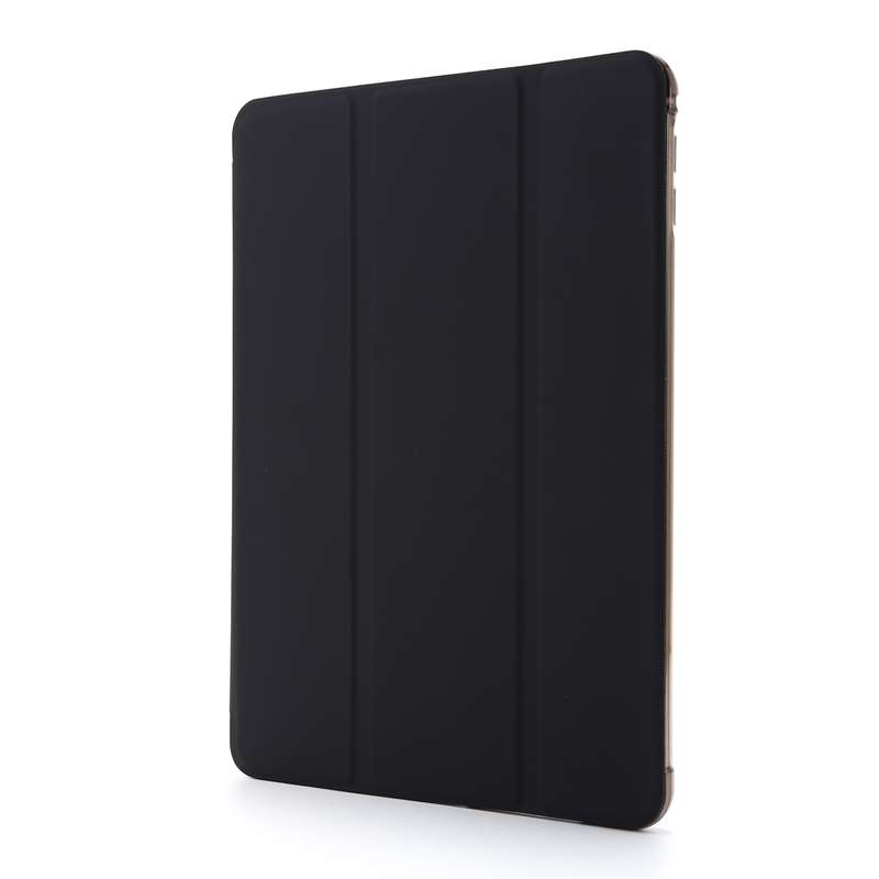 For iPad Mini 4 Airbag Horizontal Flip Leather Case with Three-fold Holder (Dark Green)