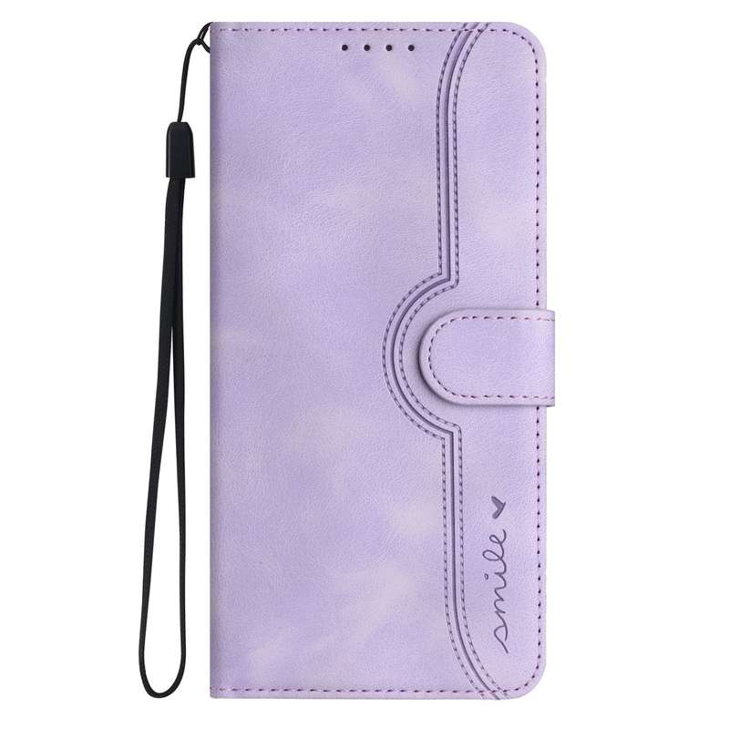 For Xiaomi Redmi 13C Heart Pattern Skin Feel Leather Phone Case(Purple)