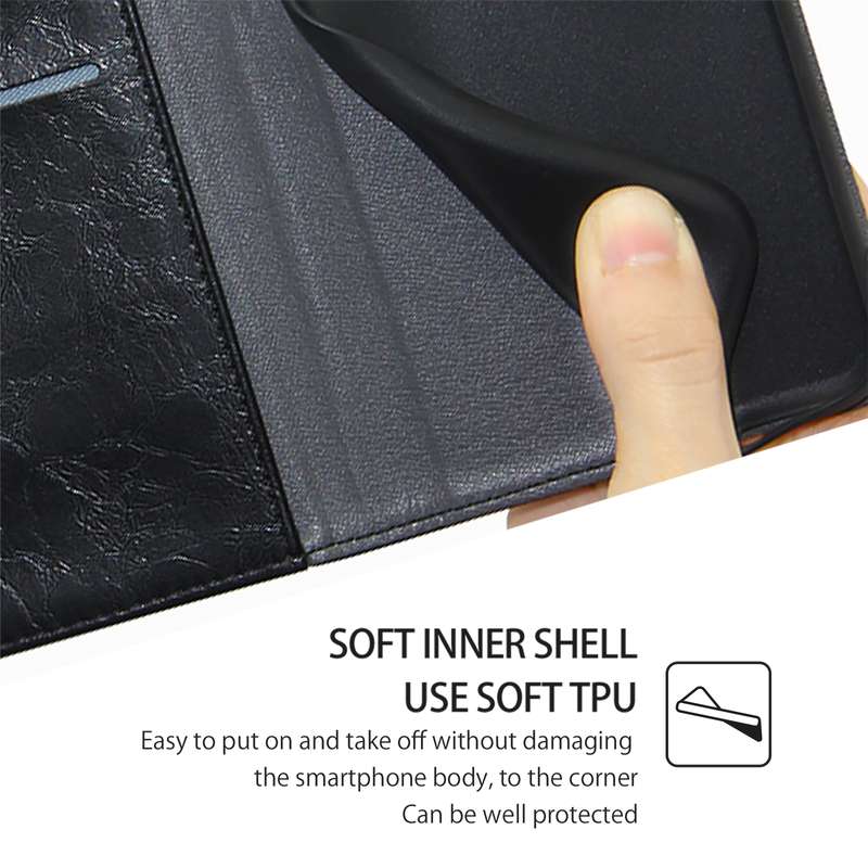 For Xiaomi Redmi Note 13 4G Geometric Stitching Leather Phone Case(Black)